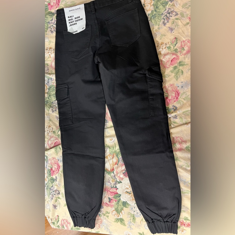 Kendall & Kylie Black Women's Jeans